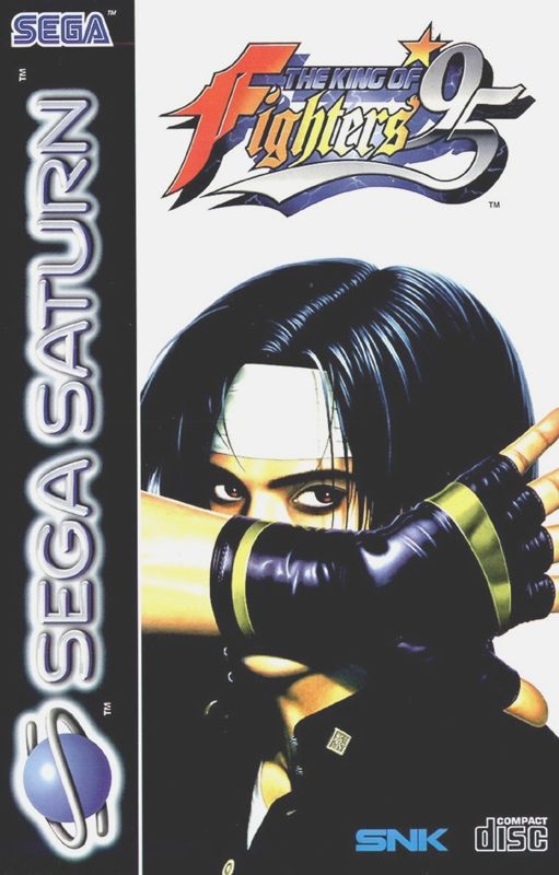 King of Fighters '95 box art for Sega Saturn